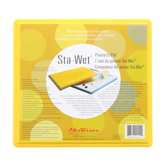 Masterson Sta-Wet&#xAE; Painter&#x27;s Pal Palette Kit